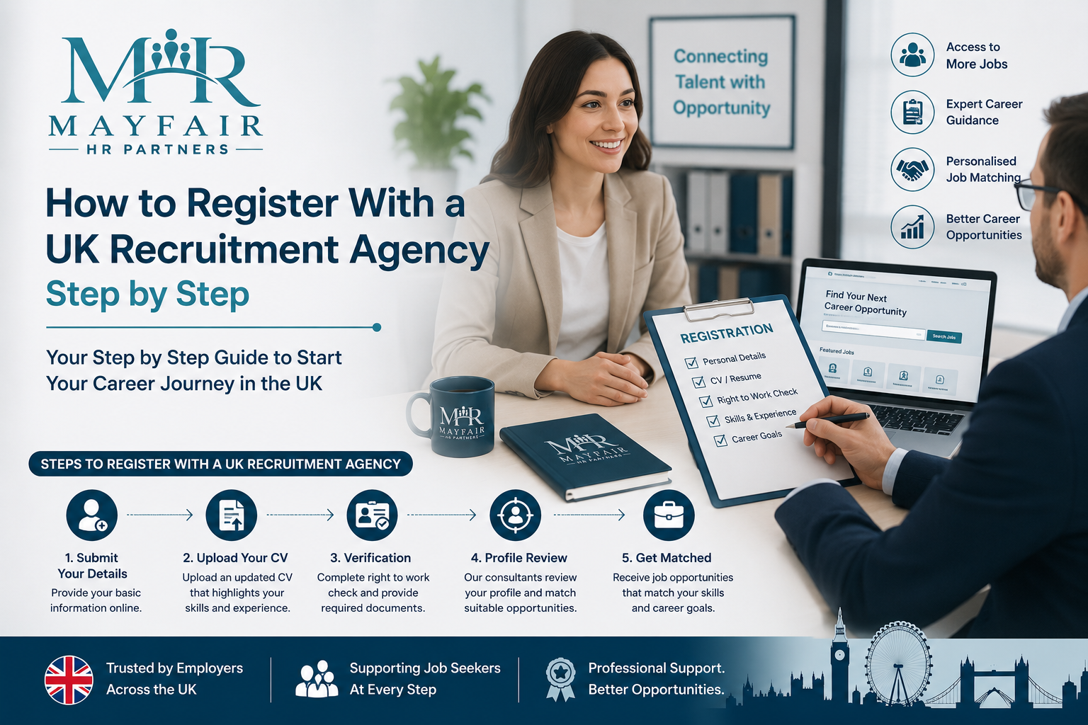 How to Register With a UK Recruitment Agency Step by Step