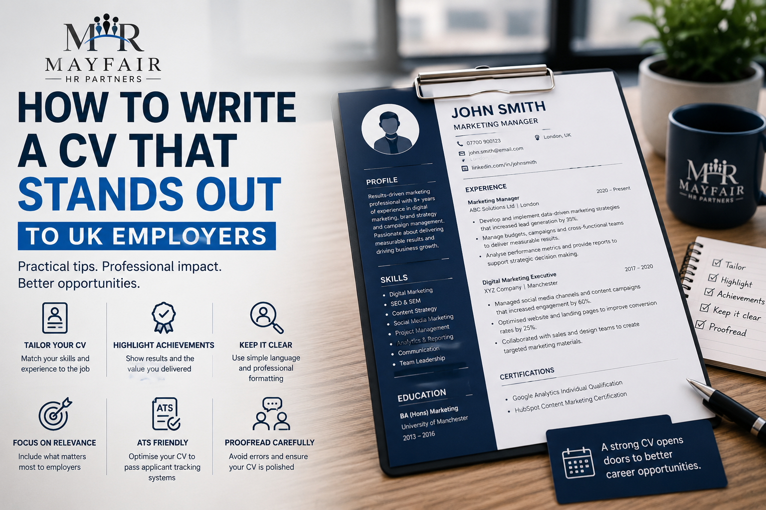 How to Write a CV That Stands Out to UK Employers